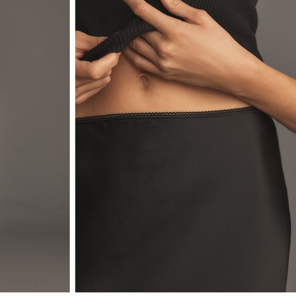 Reformation layla silk skirt - Picture 2 of 4